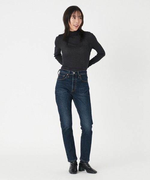 Levi's(リーバイス)の「Levi's/リーバイス ロングスリーブカットソー ブラック CAVIAR(Tシャツ/カットソー・レディース・ブラック・M/S/XS)」の13枚目の写真