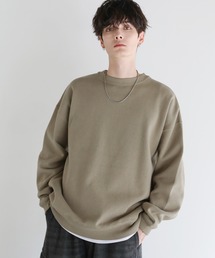 Buyer's Select/ヘビーウェイトビッグシルエット裏起毛クルーネックスウェット