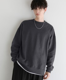 Buyer's Select/ヘビーウェイトビッグシルエット裏起毛クルーネックスウェット