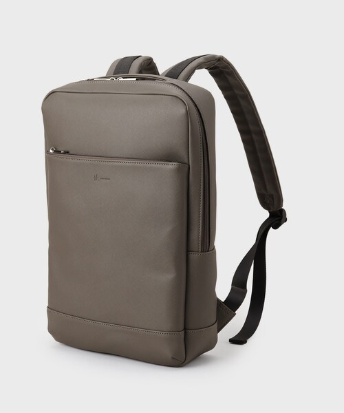 tk.TAKEO KIKUCHI(ティーケータケオキクチ)の「サフィアーノオンバックパック(バックパック/リュック・メンズ・ブルー系その他/ブラック/ベージュ・00)」の7枚目の写真