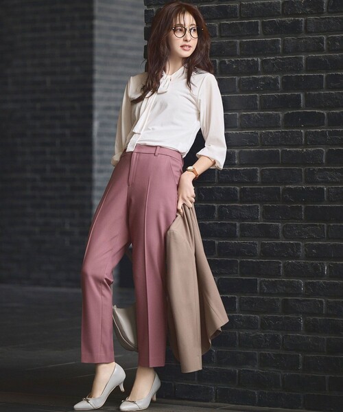 ANY SIS（エニィスィス）の「【前後着用可能】シアー2WAYボウタイ プルオーバー（シャツ/ブラウス・レディース・アイボリー系/ブラック系・2）」の18枚目の写真