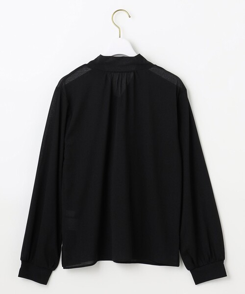 ANY SIS（エニィスィス）の「【前後着用可能】シアー2WAYボウタイ プルオーバー（シャツ/ブラウス・レディース・アイボリー系/ブラック系・2）」の9枚目の写真