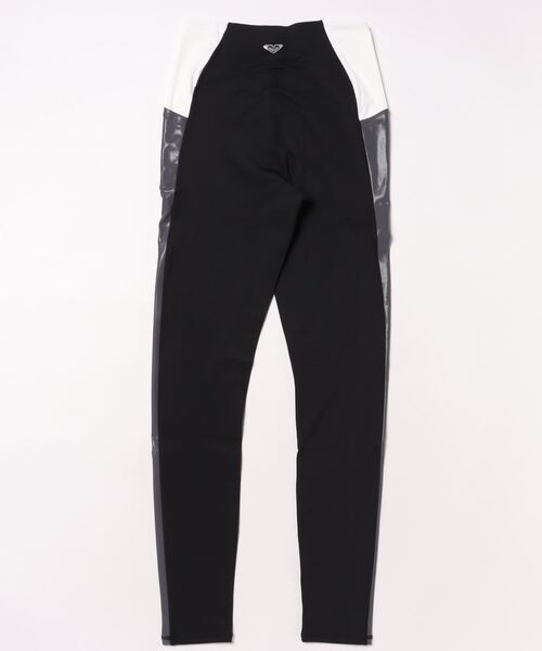ROXY(ロキシー)の「JUMP HIGH METALLIC L/ロキシー水陸両用速乾UVカットレギンス・スパッツ(レギンス/スパッツ・レディース・ブラウン/ブルー/ブラック・LARGE/MEDIUM/SMALL)」の4枚目の写真