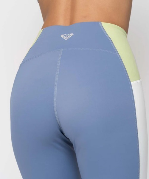 ROXY(ロキシー)の「JUMP HIGH METALLIC L/ロキシー水陸両用速乾UVカットレギンス・スパッツ(レギンス/スパッツ・レディース・ブラウン/ブルー/ブラック・LARGE/MEDIUM/SMALL)」の8枚目の写真