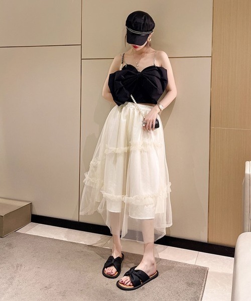 Miniministore(ミニミニストア)の「ミュールサンダル スリッパ 夏靴(サンダル・レディース・アイボリー/ブラック・23.5cm/24.5cm/23.0cm/24.0cm/25.0cm/22.5cm)」の17枚目の写真