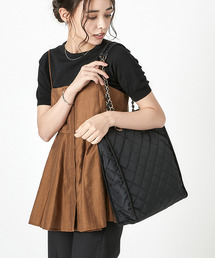 LeSportsac（レスポートサック）の「CHAIN N/S TOTE ブラックチェーン 