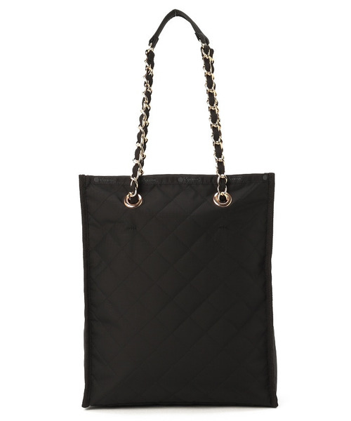 LeSportsac（レスポートサック）の「CHAIN N/S TOTE ブラックチェーン