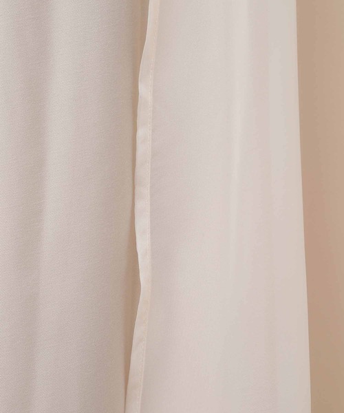 31 Sons de mode（トランテアン　ソン　ドゥ　モード）の「オーガンレイヤードプリーツスカート（スカート・レディース・モカ/クリーム・36/38）」の17枚目の写真