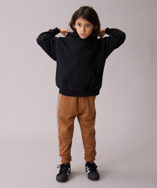 PAIRMANON STREET（ペアマノンストリート）の「【PAIRMANON STREET】裏毛 プリント フーディー スウェット 長袖 パーカー（パーカー・キッズ・ブラック/ブラック系その他/グレー系その他/ブラウン系その他2/グレー/イエロー・90/160/150/140/130/120/110/100）」の22枚目の写真