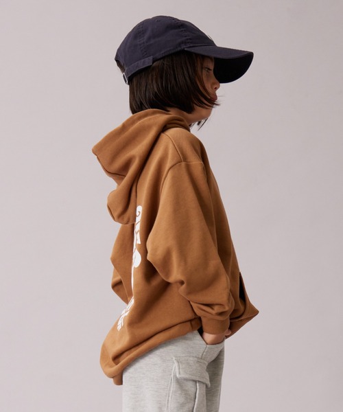 PAIRMANON STREET（ペアマノンストリート）の「【PAIRMANON STREET】裏毛 プリント フーディー スウェット 長袖 パーカー（パーカー・キッズ・ブラック/ブラック系その他/グレー系その他/ブラウン系その他2/グレー/イエロー・90/160/150/140/130/120/110/100）」の15枚目の写真