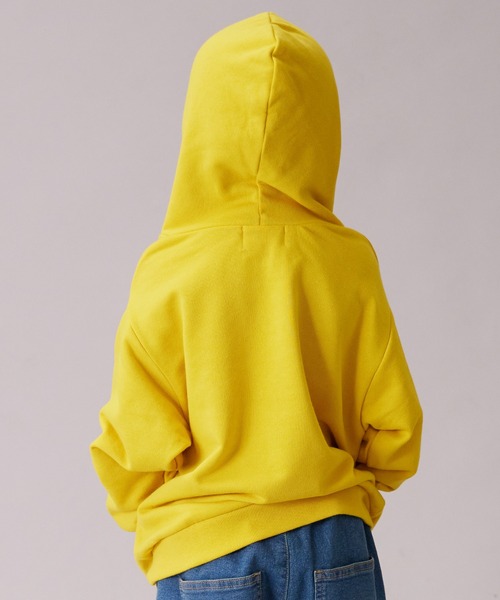 PAIRMANON STREET（ペアマノンストリート）の「【PAIRMANON STREET】裏毛 プリント フーディー スウェット 長袖 パーカー（パーカー・キッズ・ブラック/ブラック系その他/グレー系その他/ブラウン系その他2/グレー/イエロー・90/160/150/140/130/120/110/100）」の18枚目の写真