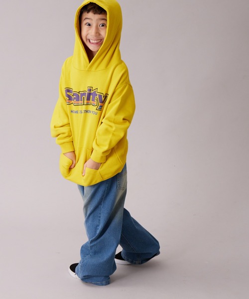 PAIRMANON STREET（ペアマノンストリート）の「【PAIRMANON STREET】裏毛 プリント フーディー スウェット 長袖 パーカー（パーカー・キッズ・ブラック/ブラック系その他/グレー系その他/ブラウン系その他2/グレー/イエロー・90/160/150/140/130/120/110/100）」の19枚目の写真