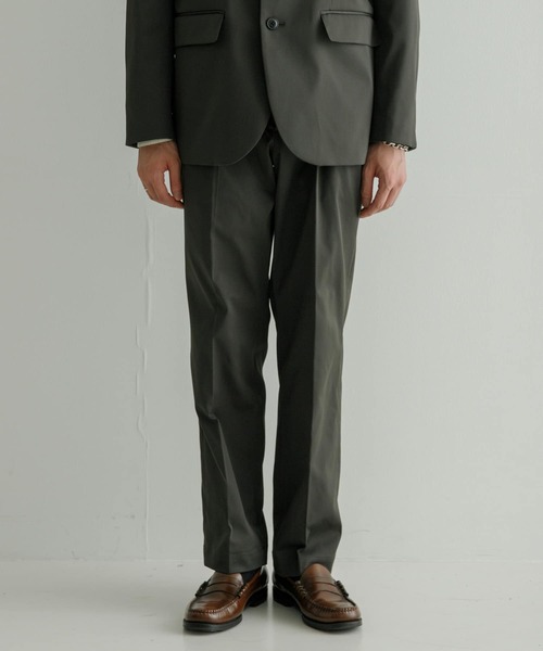 URBAN RESEARCH（アーバンリサーチ）の「RE:NAPES サテンスラックス（スラックス・メンズ・チャコールグレー/ネイビー・MEDIUM/LARGE）」の8枚目の写真