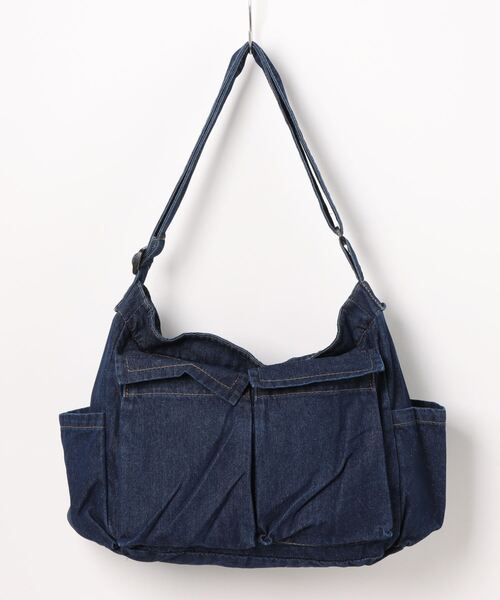 B.R.U（ブル）の「デニムショルダーバッグ（ショルダーバッグ・メンズ・ライトブルー/ブルー・FREE）」の11枚目の写真