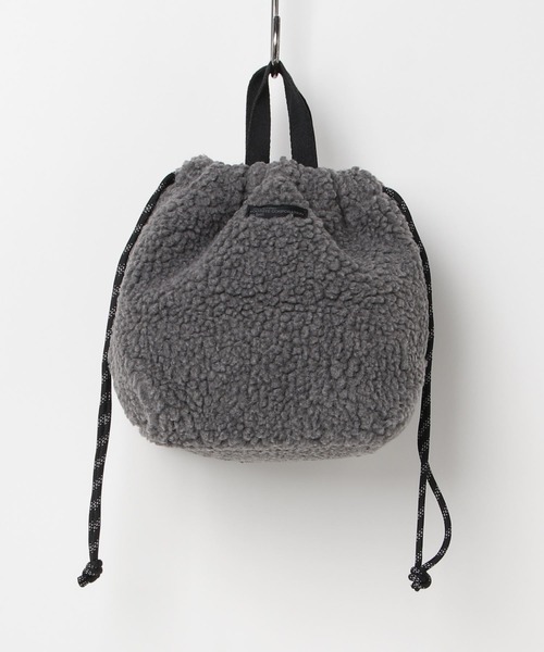 ROOTOTE(ルートート)の「ROOTOTE ボア巾着ショルダー(ショルダーバッグ・レディース・レオパード/ダークグレー/サックスブルー系/ホワイト系・FREE)」の22枚目の写真