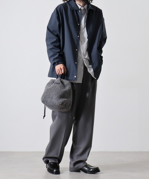 ROOTOTE(ルートート)の「ROOTOTE ボア巾着ショルダー(ショルダーバッグ・レディース・レオパード/ダークグレー/サックスブルー系/ホワイト系・FREE)」の17枚目の写真
