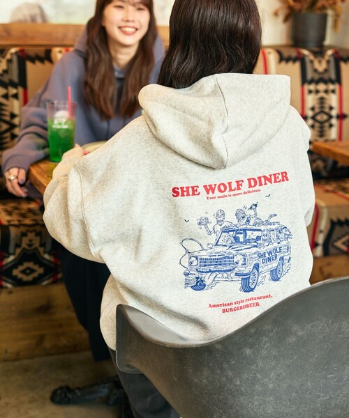 セール】限定展開 SHE WOLF DINER×FREAK'S STORE/シーウルフ