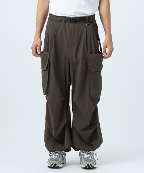 BAYFLOW（ベイフロー）の「【ウルマ×BAYFLOW】バギーフィットテッククライミングカーゴパンツ（カーゴパンツ・メンズ・ブラック/カーキ・MEDIUM/LARGE）」の9枚目の写真