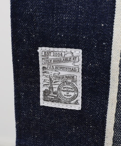 JOURNAL STANDARD J.S HOMESTEAD(ジャーナルスタンダードホームステッド)の「J.S.Homestead / RIGID DENIM CHORE COAT(カバーオール・メンズ・ネイビー・MEDIUM/LARGE)」の20枚目の写真