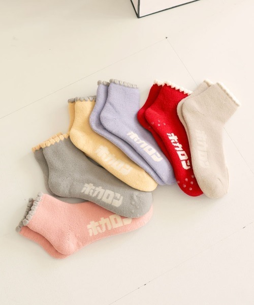 DONOBAN(ドノバン)の「ホカロン裏起毛ソックス(ソックス/靴下・レディース・レッド/ピンク/ベージュ/イエロー/ミント/グレー/パープル/ライトピンク・23-25)」の10枚目の写真