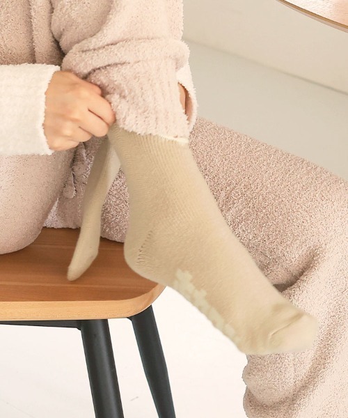 DONOBAN(ドノバン)の「ホカロン裏起毛ソックス(ソックス/靴下・レディース・レッド/ピンク/ベージュ/イエロー/ミント/グレー/パープル/ライトピンク・23-25)」の12枚目の写真