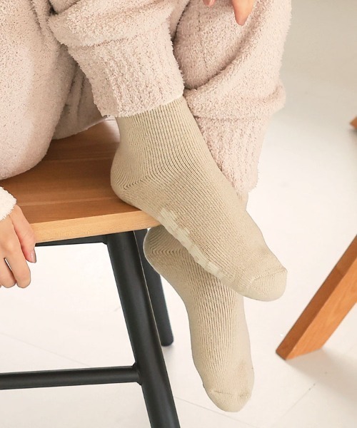 DONOBAN(ドノバン)の「ホカロン裏起毛ソックス(ソックス/靴下・レディース・レッド/ピンク/ベージュ/イエロー/ミント/グレー/パープル/ライトピンク・23-25)」の13枚目の写真