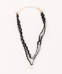 Mayree（メイリー）の「【float】ベルベット ブラック クラシック チョーカー（チョーカー）」