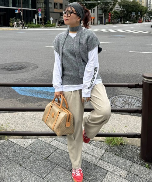archives(アルシーヴ)の「【Ltd.】MIX KNIT VEST(ベスト・レディース・ベージュ/グレー・FREE)」の21枚目の写真