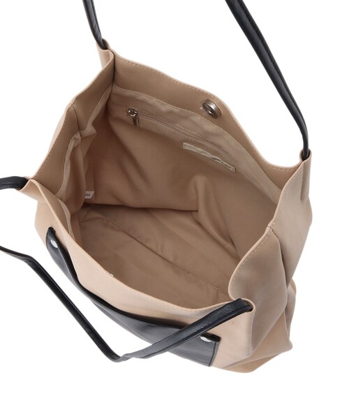 セール】大人の高見え つまみハンドル ポケットトートバッグ（トート