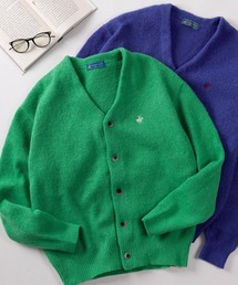 モヘアニット」に該当するカーディガン/ボレロ（グリーン