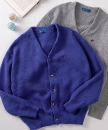 ネイビーモヘヤのはおり TOMORROWLAND カーディガン TOOMRROWLAND tricot ナイロンモヘヤ