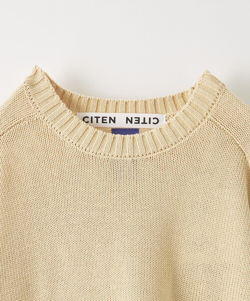 CITEN(シテン)の「<CITEN>ミドルゲージクルーネックニット(ニット/セーター・メンズ・ブラック/ダークグレー・M/L)」の16枚目の写真