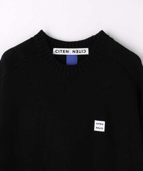 CITEN(シテン)の「<CITEN>ミドルゲージクルーネックニット(ニット/セーター・メンズ・ブラック/ダークグレー・M/L)」の20枚目の写真
