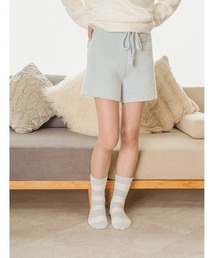 Edit Sheen（エディットシーン）の「【ルームウェア】ロゴ入りもこもこショートパンツ（ルームウェア/パジャマ）」