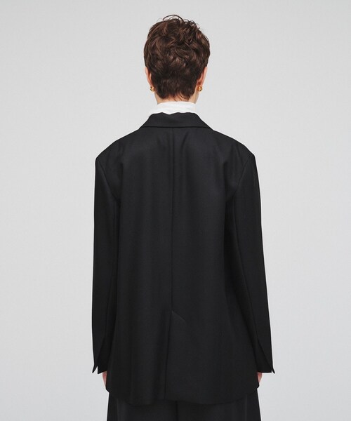 cloenc（クロエンス）の「◆【セットアップ／セレモニー】ウールライクテーラードジャケット（テーラードジャケット・レディース・ブラック/キャメル/ダークグレー・02）」の20枚目の写真