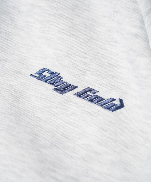 【STAYGOLD】裏起毛 ロゴライン スウェットパーカー / Lined Logo Line Sweatshirt Hoodie（パーカー）｜STAY GOLD（ステイゴールド）