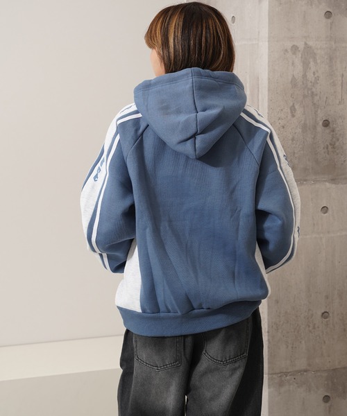 【STAYGOLD】裏起毛 ロゴライン スウェットパーカー / Lined Logo Line Sweatshirt Hoodie（パーカー）｜STAY GOLD（ステイゴールド）