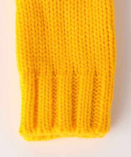 BEAUTY&YOUTH UNITED ARROWS（ビューティーアンドユースユナイテッドアローズ）の「ローゲージ フィンガーレス グローブ（手袋・レディース・コバルトブルー/イエロー・FREE）」の10枚目の写真