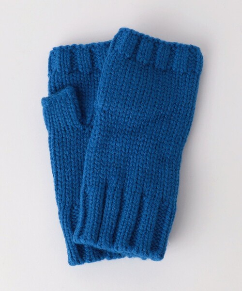 BEAUTY&YOUTH UNITED ARROWS（ビューティーアンドユースユナイテッドアローズ）の「ローゲージ フィンガーレス グローブ（手袋・レディース・コバルトブルー/イエロー・FREE）」の12枚目の写真