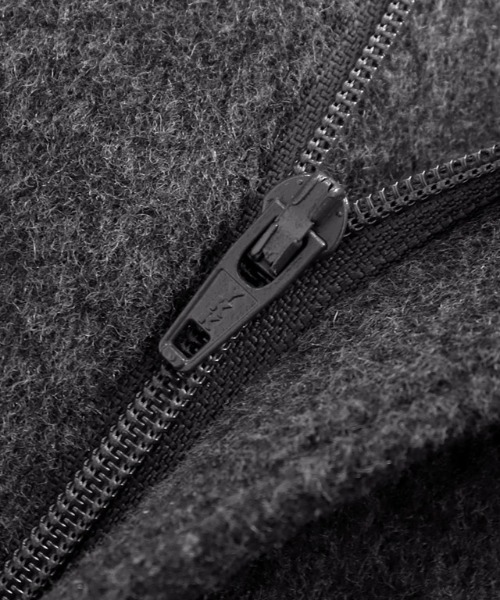 RASW（ラス）の「[RASW]ウール混ストレートスカート（スカート・レディース・チャコール・S/M/L）」の2枚目の写真