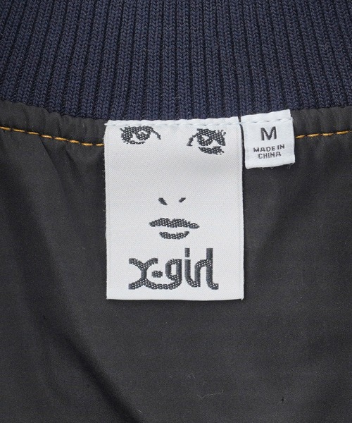 X-girl(エックスガール)の「DENIM BLOUSON(ブルゾン・レディース・インディゴブルー/ブラック・S/M)」の11枚目の写真