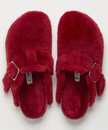 最終値下げ　新品　ビルケンシュトック　サイズ38 赤　スリッポン BIRKENSTOCK（ビルケンシュトック）の「BIRKENSTOCK / BOSTON