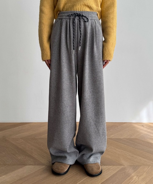 CANAL JEAN(キャナルジーン)の「El mar 裏フリーススウェットパンツ(スウェットパンツ・レディース・ネイビー/グレー・ONE SIZE)」の10枚目の写真