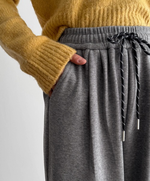 CANAL JEAN(キャナルジーン)の「El mar 裏フリーススウェットパンツ(スウェットパンツ・レディース・ネイビー/グレー・ONE SIZE)」の14枚目の写真