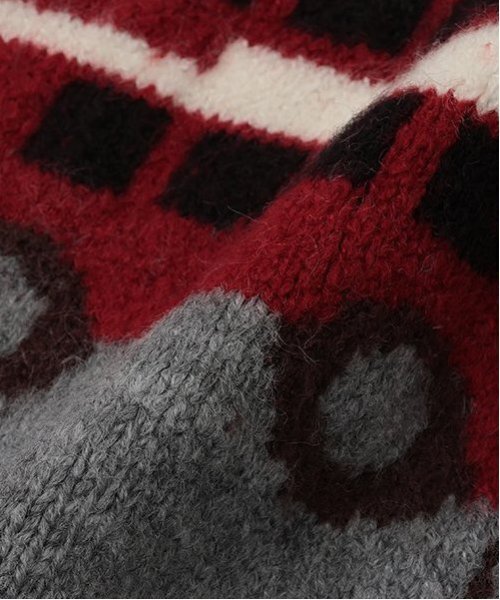 petit main（プティマイン）の「【フワもちっと】モチーフニット（ニット/セーター・キッズ・ネイビー/アイボリー/トップグレー・S/L/M）」の20枚目の写真