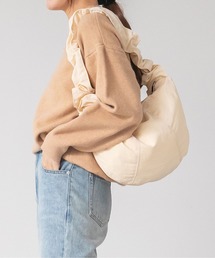 LinoU.（リノユー）の「ギャザードロストナイロンバッグ（ショルダーバッグ）」