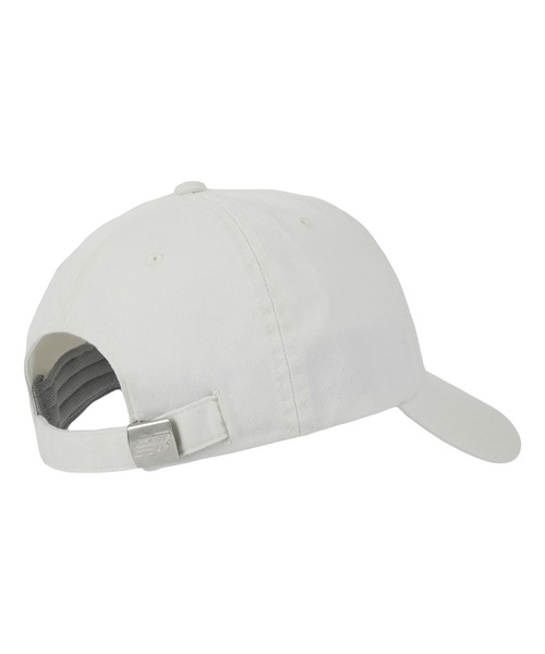 NEW BALANCE（ニューバランス）の「6パネルNBパッチロゴキャップ（キャップ・メンズ・オフホワイト/ライトベージュ/ブラック・ONE SIZE）」の4枚目の写真