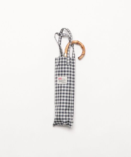 Traditional Weatherwear（トラディショナルウェザーウェア）の「FOLDING BAMBOO MINI（折りたたみ傘・レディース・ブルー系その他6・F）」の3枚目の写真