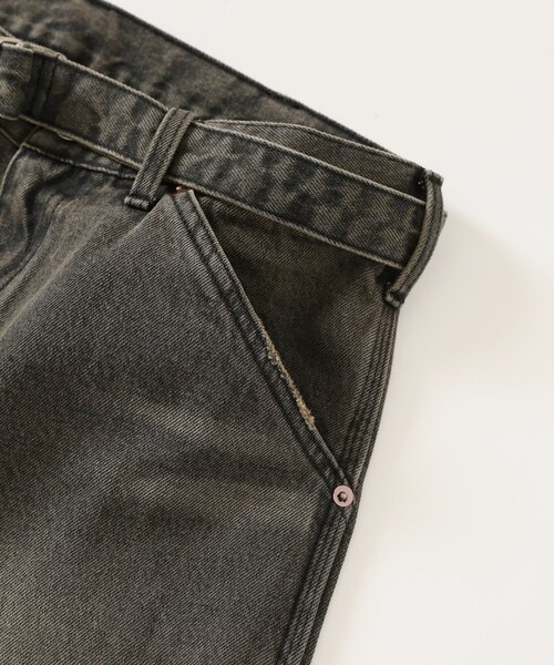 JOURNAL STANDARD（ジャーナルスタンダード）の「デニムキャノン ベルテッドダイ（デニムパンツ・メンズ・ブラック/アイボリー/クリアブルー/ネイビー・SMALL/MEDIUM/LARGE）」の17枚目の写真