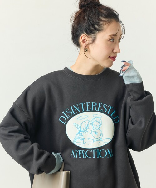 セール】限定展開 エンジェル 裏起毛 スウェット プルオーバー